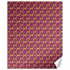 Geometric Groovy Pattern Canvas 16  X 20  by designsbymallika