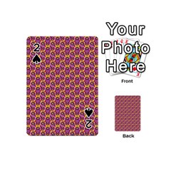 Geometric Groovy Pattern Playing Cards 54 Designs (mini) by designsbymallika