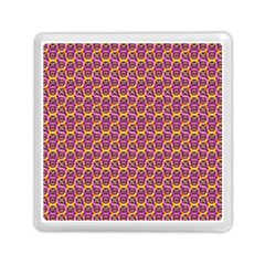 Geometric Groovy Pattern Memory Card Reader (square) by designsbymallika