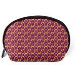 Geometric Groovy Pattern Accessory Pouch (Large) Back