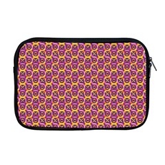 Geometric Groovy Pattern Apple Macbook Pro 17  Zipper Case by designsbymallika