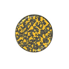 Camouflage Jaune/vert  Hat Clip Ball Marker (10 Pack) by kcreatif