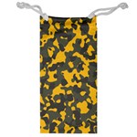 Camouflage jaune/vert  Jewelry Bag Front