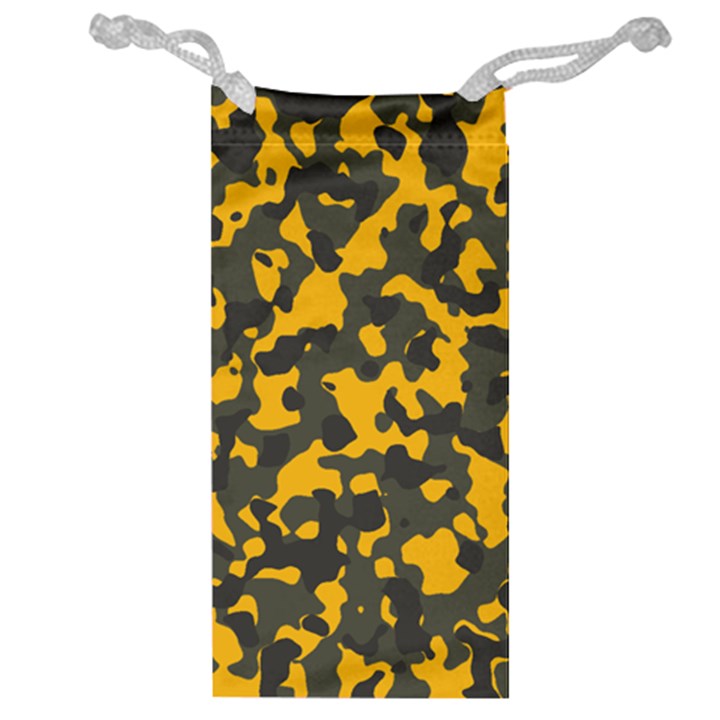 Camouflage jaune/vert  Jewelry Bag