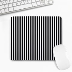 Bande Noir/blanc  Large Mousepads by kcreatif