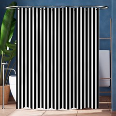 Bande Noir/blanc  Shower Curtain 60  X 72  (medium)  by kcreatif