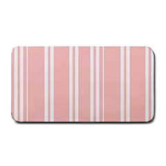 Bandes Blanc/rose Clair Medium Bar Mats by kcreatif