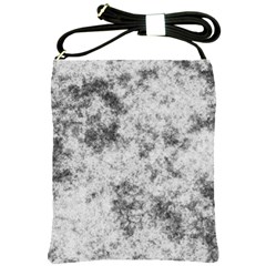 Degrade Blanc/gris Shoulder Sling Bag by kcreatif