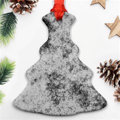 Degrade Blanc/gris Christmas Tree Ornament (two Sides) by kcreatif