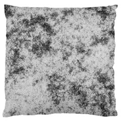 Degrade Blanc/gris Large Flano Cushion Case (two Sides) by kcreatif