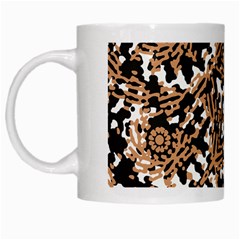 Modern Tribal Geometric Print Design White Mugs by dflcprintsclothing