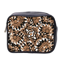 Modern Tribal Geometric Print Design Mini Toiletries Bag (two Sides)