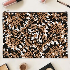 Modern Tribal Geometric Print Design Cosmetic Bag (xxxl)