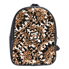 Modern Tribal Geometric Print Design School Bag (xl)