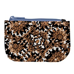 Modern Tribal Geometric Print Design Large Coin Purse by dflcprintsclothing