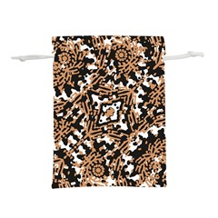 Modern Tribal Geometric Print Design Lightweight Drawstring Pouch (m) by dflcprintsclothing