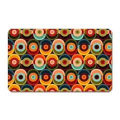 Multicolor Geometric Pattern Magnet (rectangular) by designsbymallika