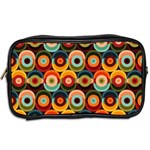 Multicolor Geometric Pattern Toiletries Bag (Two Sides) Back