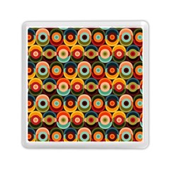 Multicolor Geometric Pattern Memory Card Reader (square) by designsbymallika