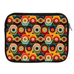 Multicolor Geometric Pattern Apple Ipad 2/3/4 Zipper Cases by designsbymallika