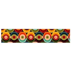 Multicolor Geometric Pattern Small Flano Scarf by designsbymallika