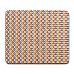 Psychedelic Groovy Pattern Large Mousepads by designsbymallika