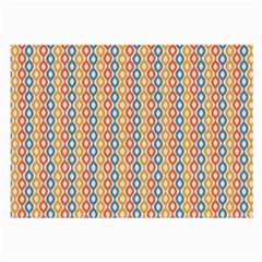 Psychedelic Groovy Pattern Large Glasses Cloth by designsbymallika