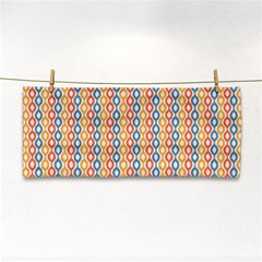 Psychedelic Groovy Pattern Hand Towel by designsbymallika