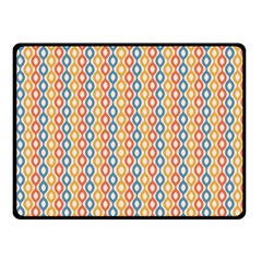 Psychedelic Groovy Pattern Fleece Blanket (small) by designsbymallika