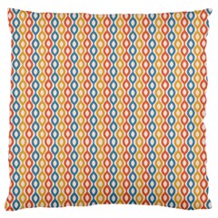 Psychedelic Groovy Pattern Large Cushion Case (one Side) by designsbymallika