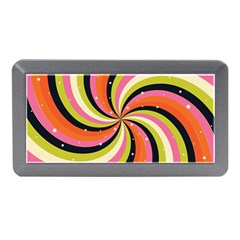 Psychedelic Groovy Orange Memory Card Reader (mini) by designsbymallika