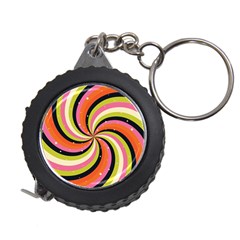 Psychedelic Groovy Orange Measuring Tape by designsbymallika