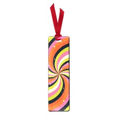 Psychedelic Groovy Orange Small Book Marks by designsbymallika