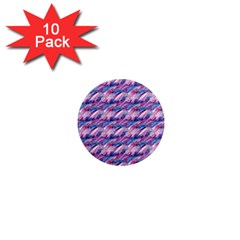 Pink Purple Shade 1  Mini Magnet (10 Pack)  by designsbymallika