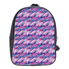 Pink Purple Shade School Bag (large) by designsbymallika