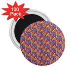 Summer Floral Pattern 2.25  Magnets (100 pack)  Front