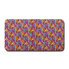 Summer Floral Pattern Medium Bar Mats by designsbymallika