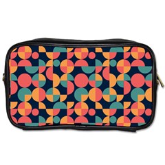 Shapes Pattern Toiletries Bag (one Side) by designsbymallika