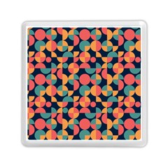 Shapes Pattern Memory Card Reader (square)