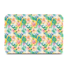 Water Color Floral Pattern Plate Mats by designsbymallika