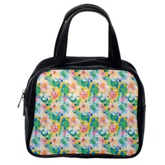 Water Color Floral Pattern Classic Handbag (one Side) by designsbymallika