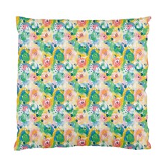 Water Color Floral Pattern Standard Cushion Case (two Sides) by designsbymallika