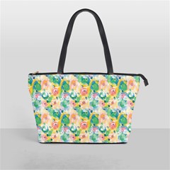 Water Color Floral Pattern Classic Shoulder Handbag