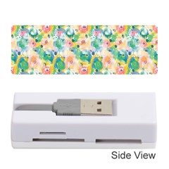 Water Color Floral Pattern Memory Card Reader (stick) by designsbymallika