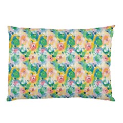 Water Color Floral Pattern Pillow Case (two Sides) by designsbymallika