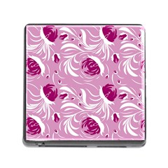 Folk Floral Pattern  Flowers Print  Memory Card Reader (square 5 Slot) by Eskimos