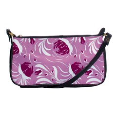 Folk Floral Pattern  Flowers Print  Shoulder Clutch Bag by Eskimos