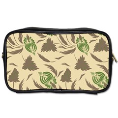 Folk Floral Pattern  Flowers Print  Toiletries Bag (one Side) by Eskimos