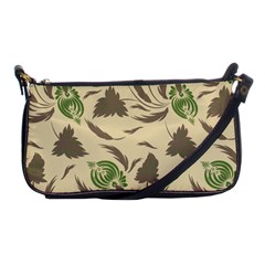 Folk Floral Pattern  Flowers Print  Shoulder Clutch Bag by Eskimos