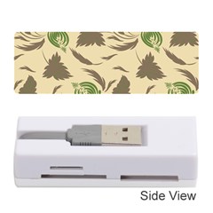 Folk Floral Pattern  Flowers Print  Memory Card Reader (stick) by Eskimos